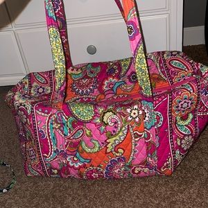 Vera Bradley Pink Duffel Bag